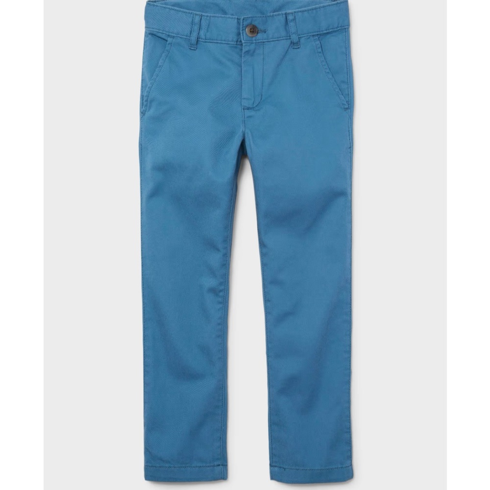 The Children’s Place Boys Stretch Straight Chino Pants -Blue size 14